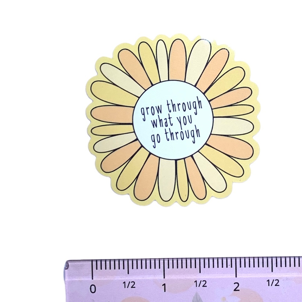 Grow Vinyl Sticker - Picture 2 of 2